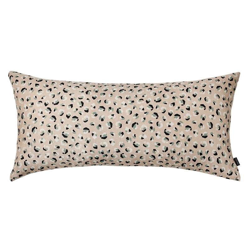 Spotted Linen Cushion - 80x40cm