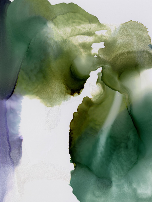 Green Glacier I Canvas Art Print