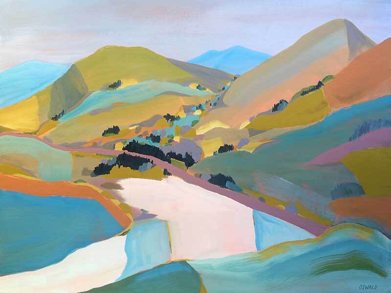 Rainbow Valley Canvas Art Print