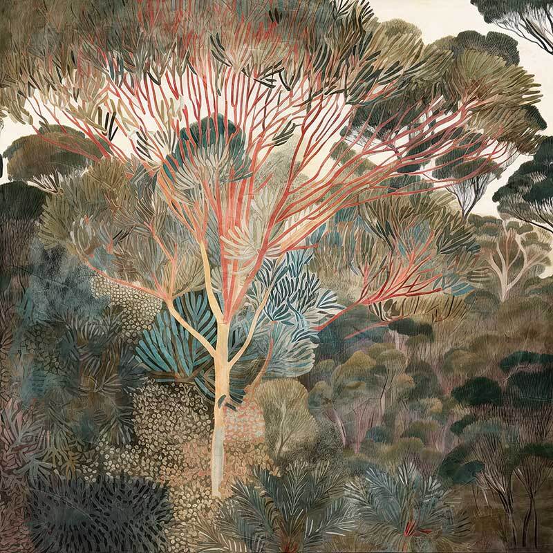 Outback Canopy I Canvas Art Print