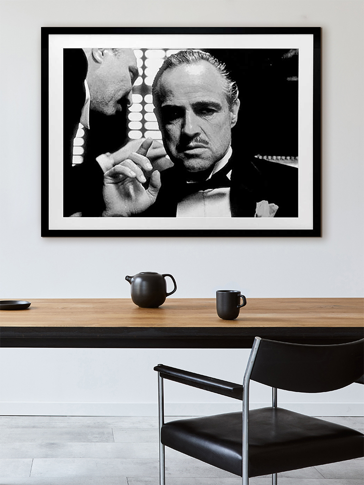 Don Corleone Framed Art Print