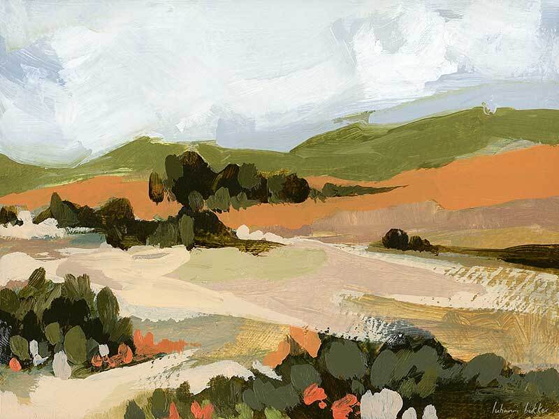 Rolling Hills I Canvas Art Print