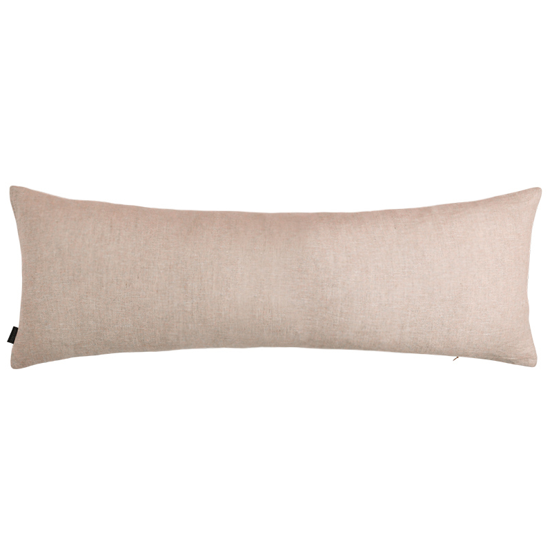 Tiki Hut Midnight Long Lumbar Linen Cushion - 90x30cm