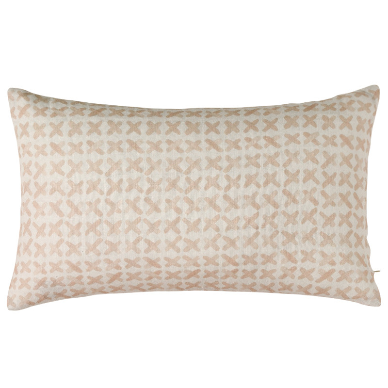 Sorority Sisters Lumbar Linen Cushion - 50x30cm