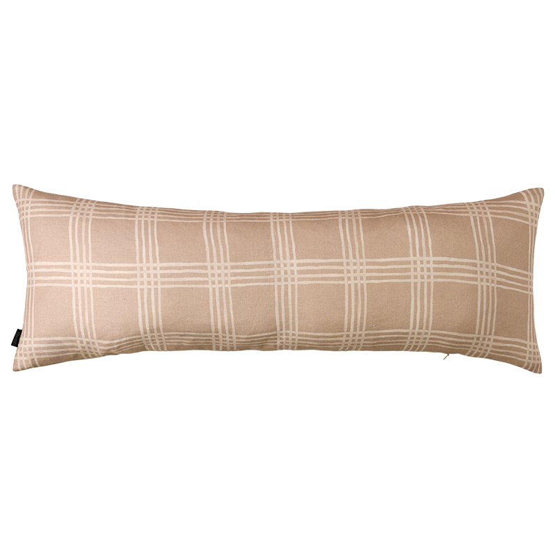 Autumn Picnic Long Lumbar Linen Cushion - 90x30cm
