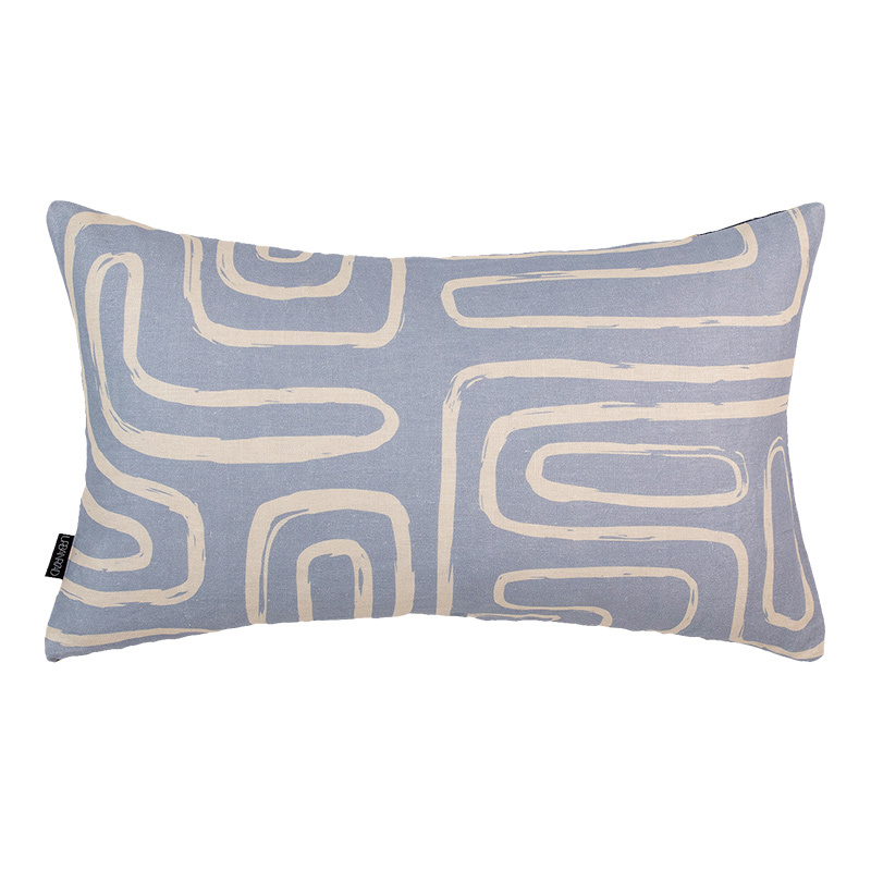 Open-Minded Lumbar Linen Cushion - 50X30cm