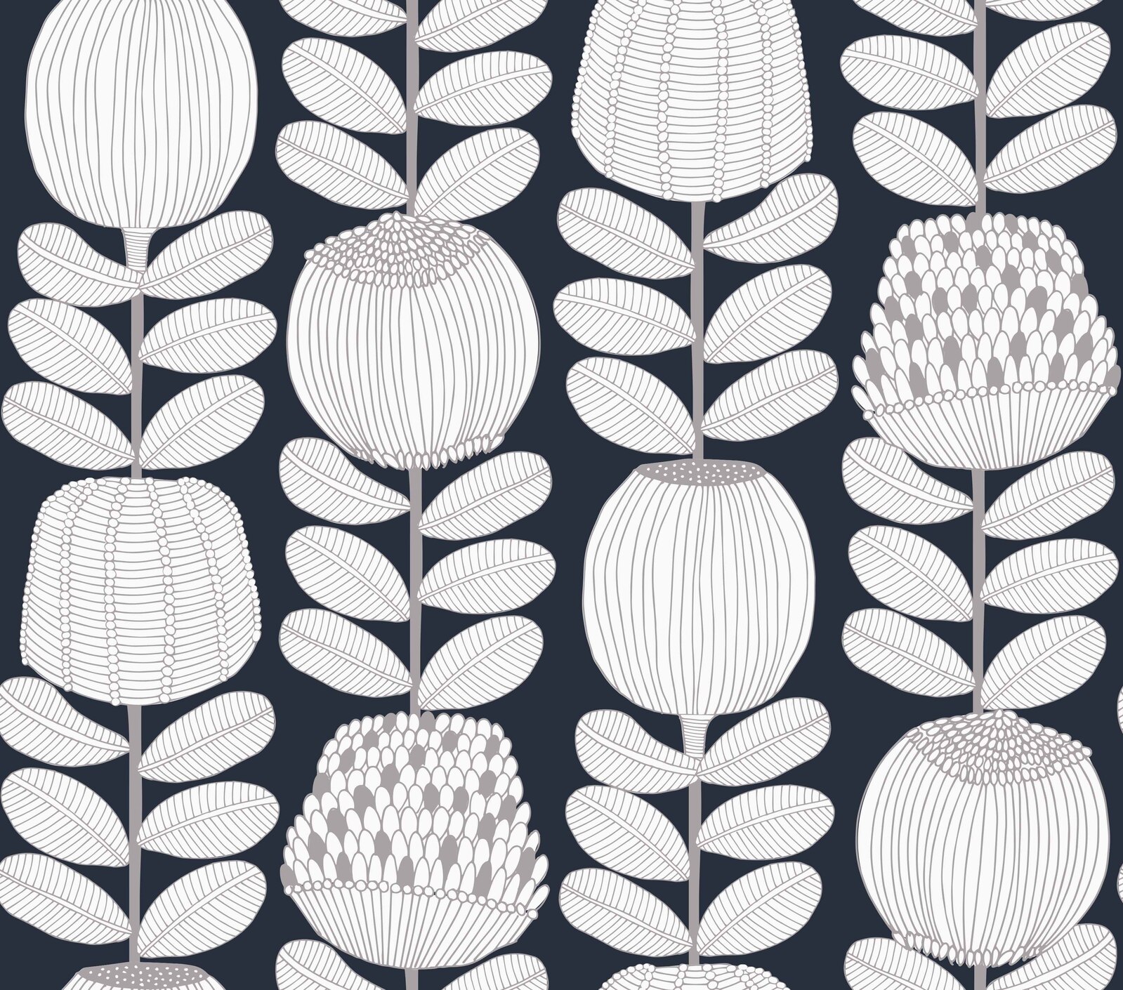 Banksia Lines Wallpaper