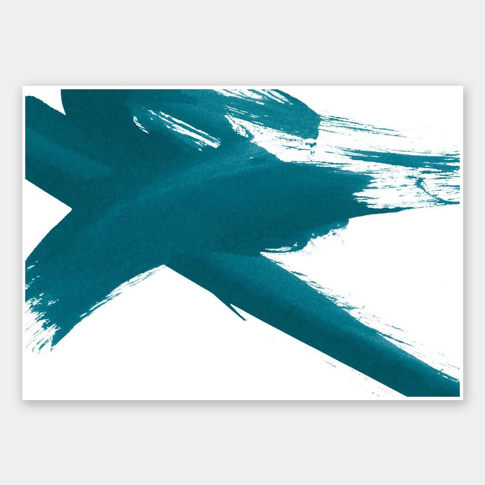Total X - Peacock Unframed Art Print