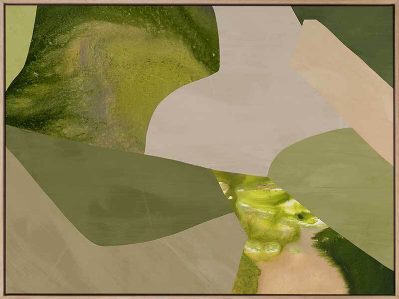 Green Gables II - Oak Box Frame Canvas - 75x100 - Dual Strung
