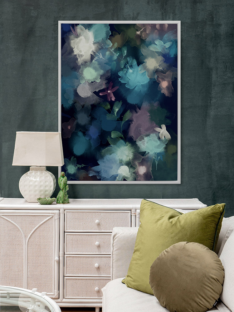 Forget Me Not Canvas Art Print