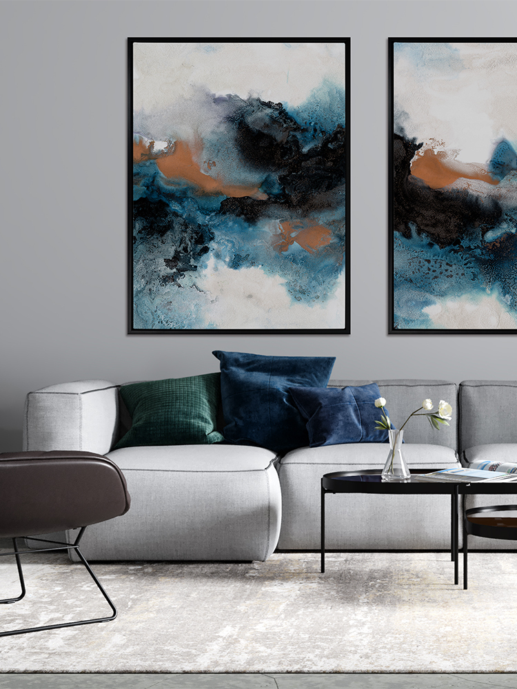 Water and Earth I Canvas Art Print