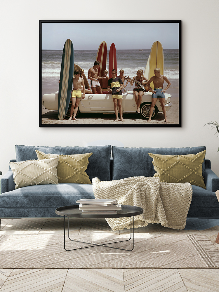 Summer Beach Ride II Canvas Art Print