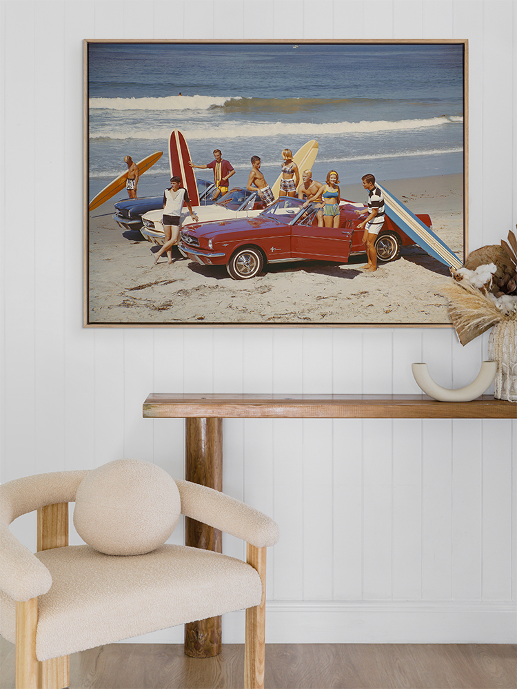Summer Beach Ride III Canvas Art Print