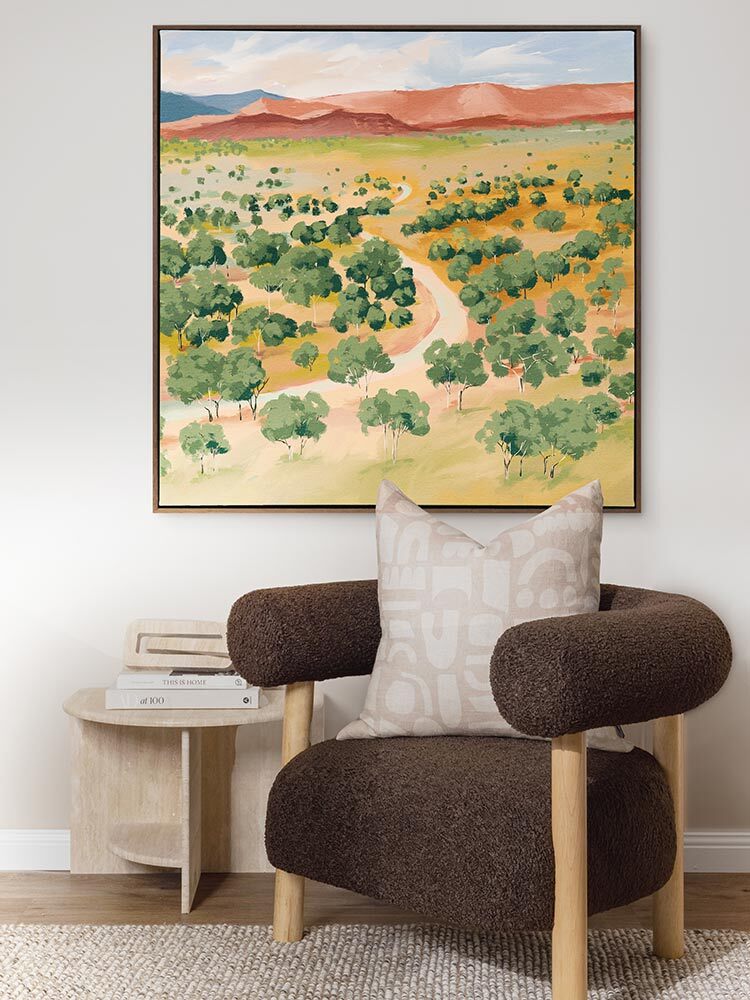 Middle Of Nowhere Canvas Art Print