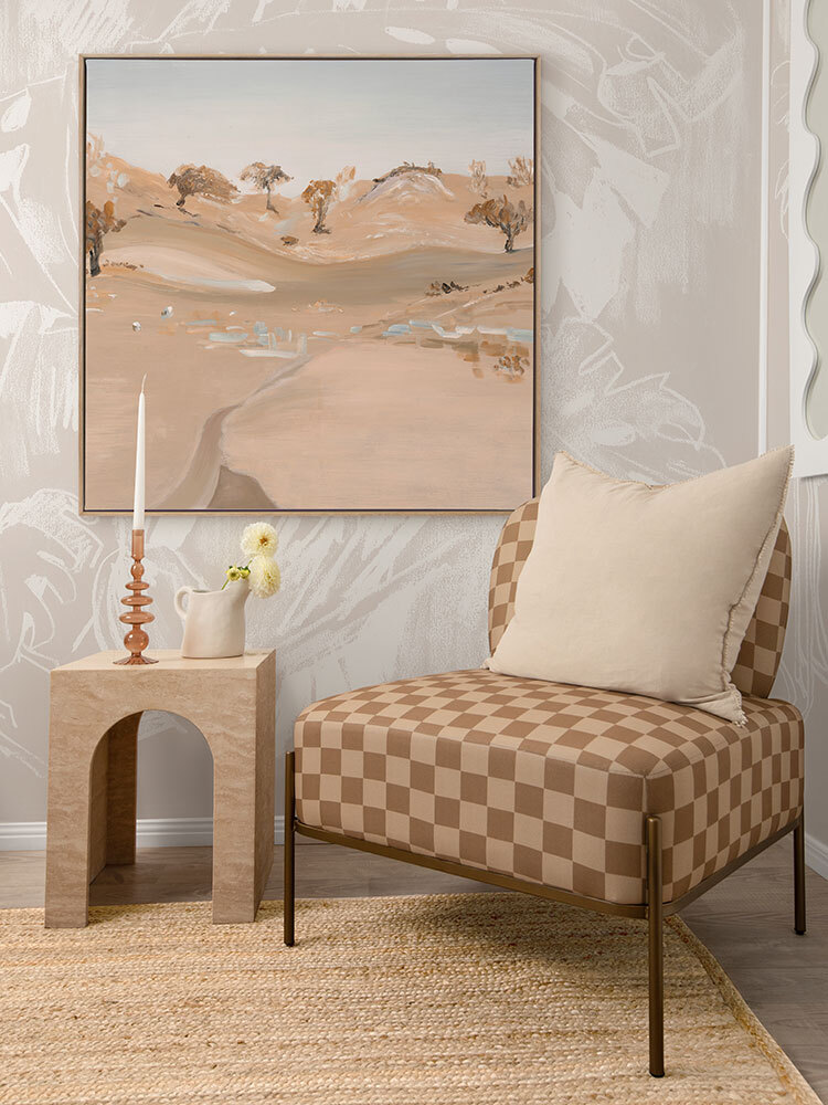 Muted Oasis Canvas Art Print
