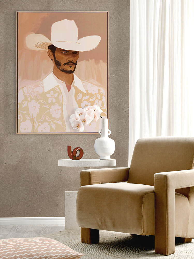 Cowgirl Couture Canvas Art Print