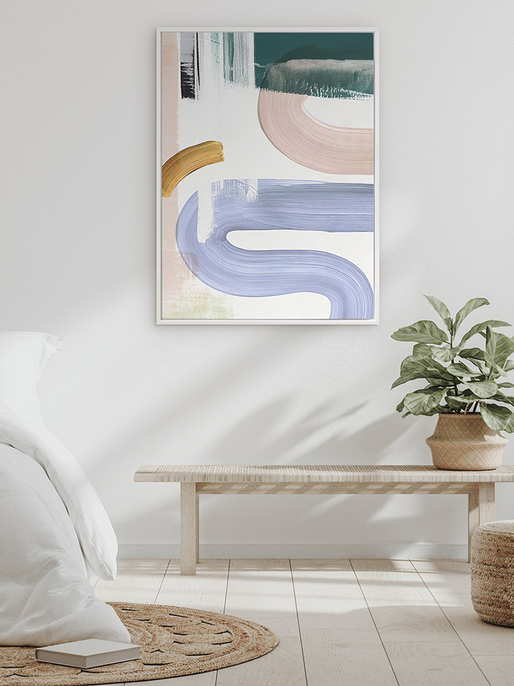 Visions Forms II Canvas Art Print