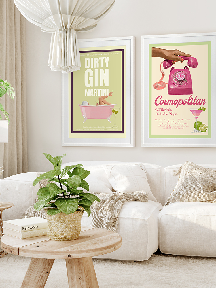 Dirty Gin Martin Poster