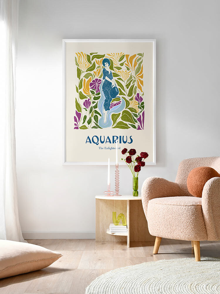 Aquarius Rectangle Poster
