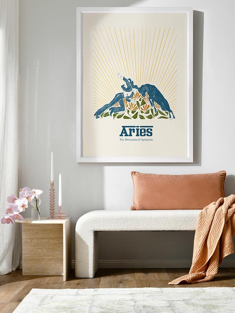 Aries Rectangle Poster