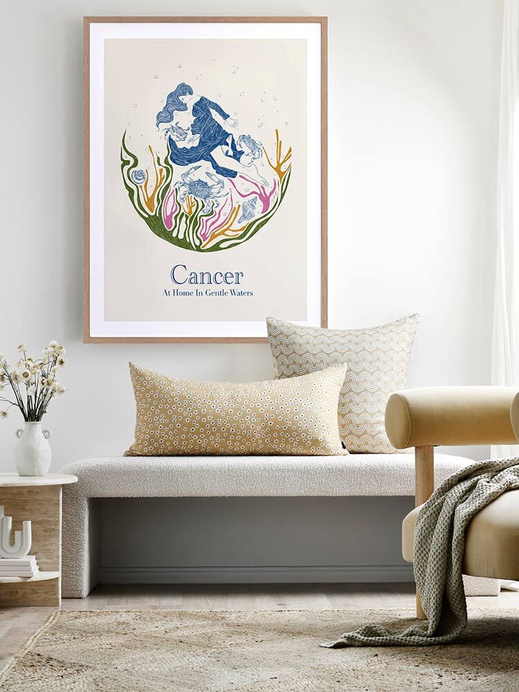 Cancer Rectangle Poster