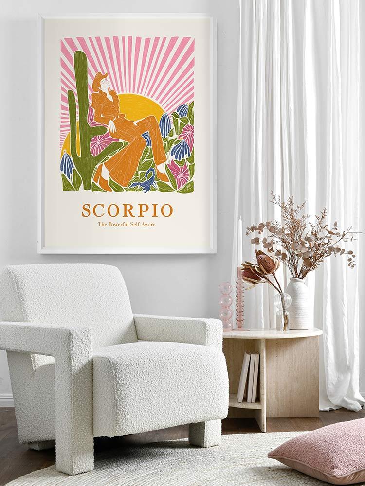 Scorpio Rectangle Poster