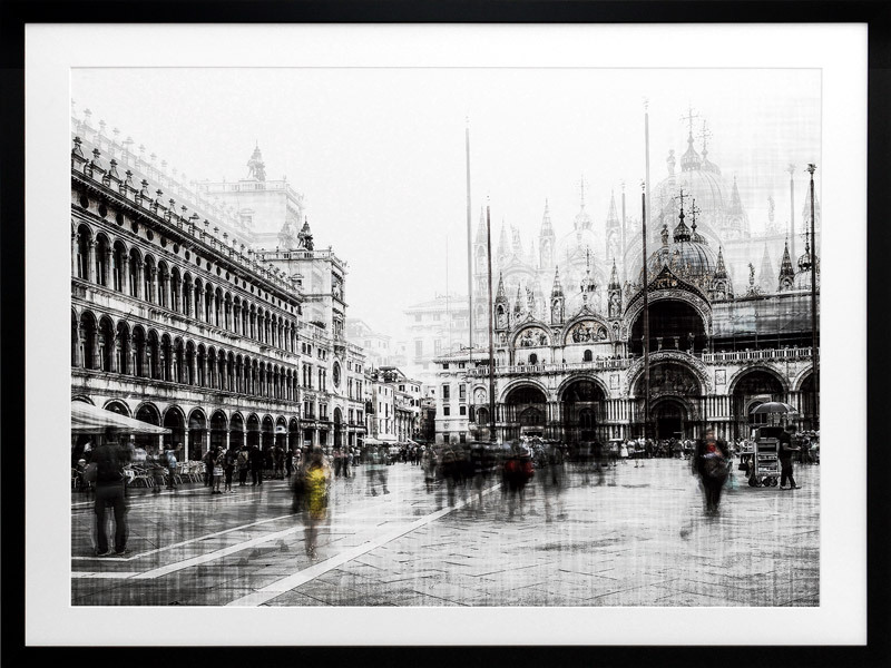 Piazza San Marco Framed Art Print