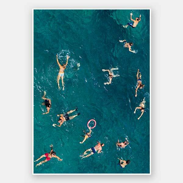 Summertime Floating Unframed Art Print