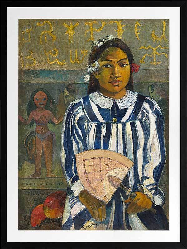 The Ancestors of Tehamana Framed Art Print