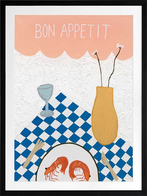Bon Appétit Framed Art Print