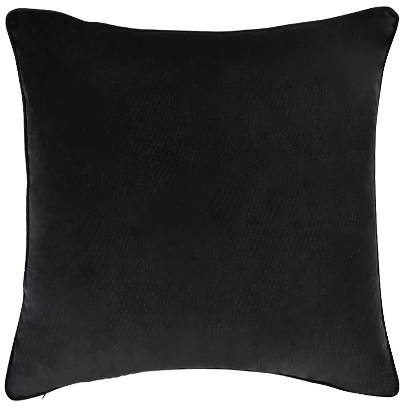 Onyx Black Boucle Cushion 60x60cm