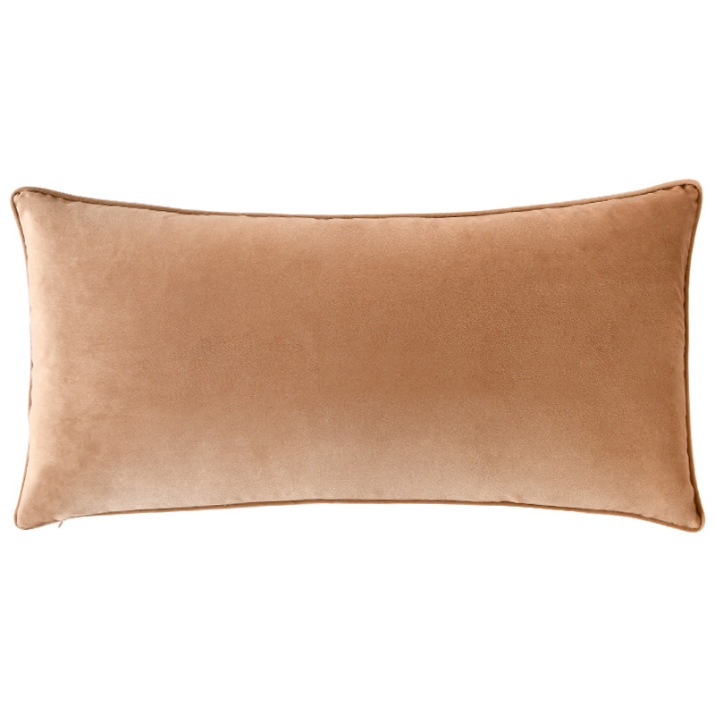 Natural Clay Boucle Cushion with Feather Insert - 80x40cm
