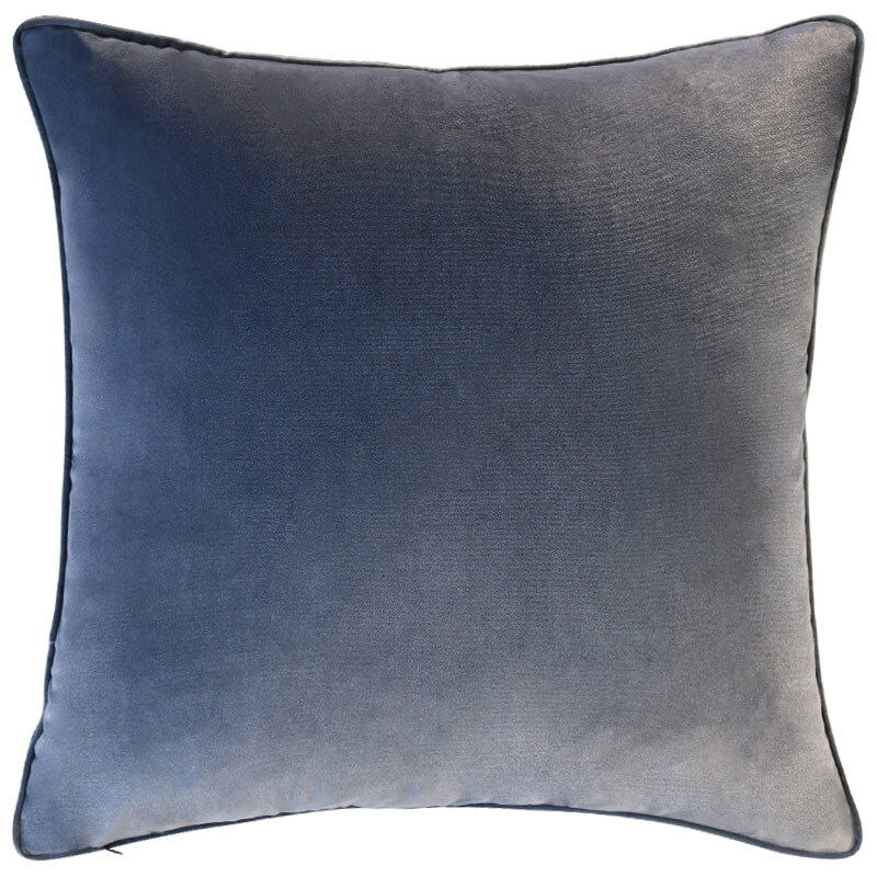 Navy Blue Boucle Cushion 60x60cm