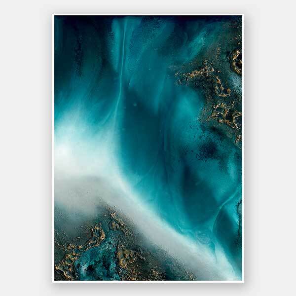 Coastal Flow Unframed Art Print