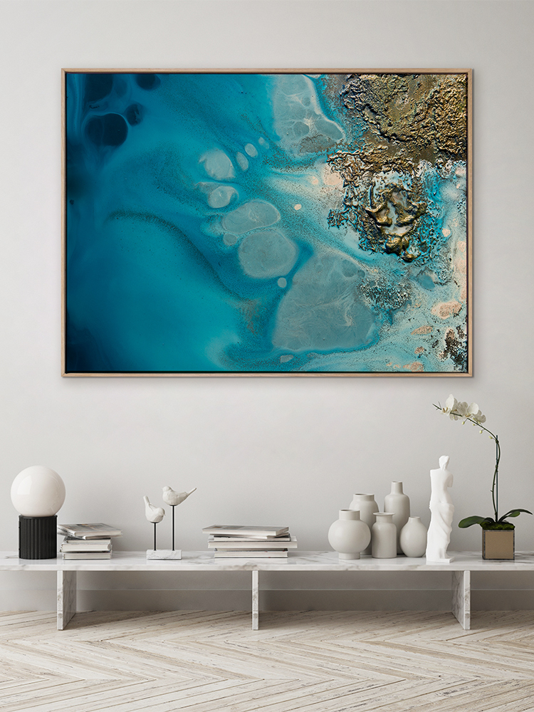 Strong Current Canvas Art Print