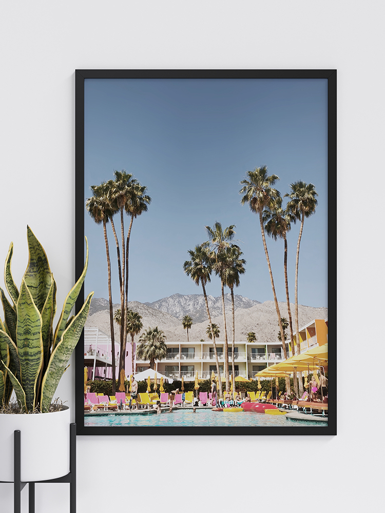 Poolside at the Saguaro Poster