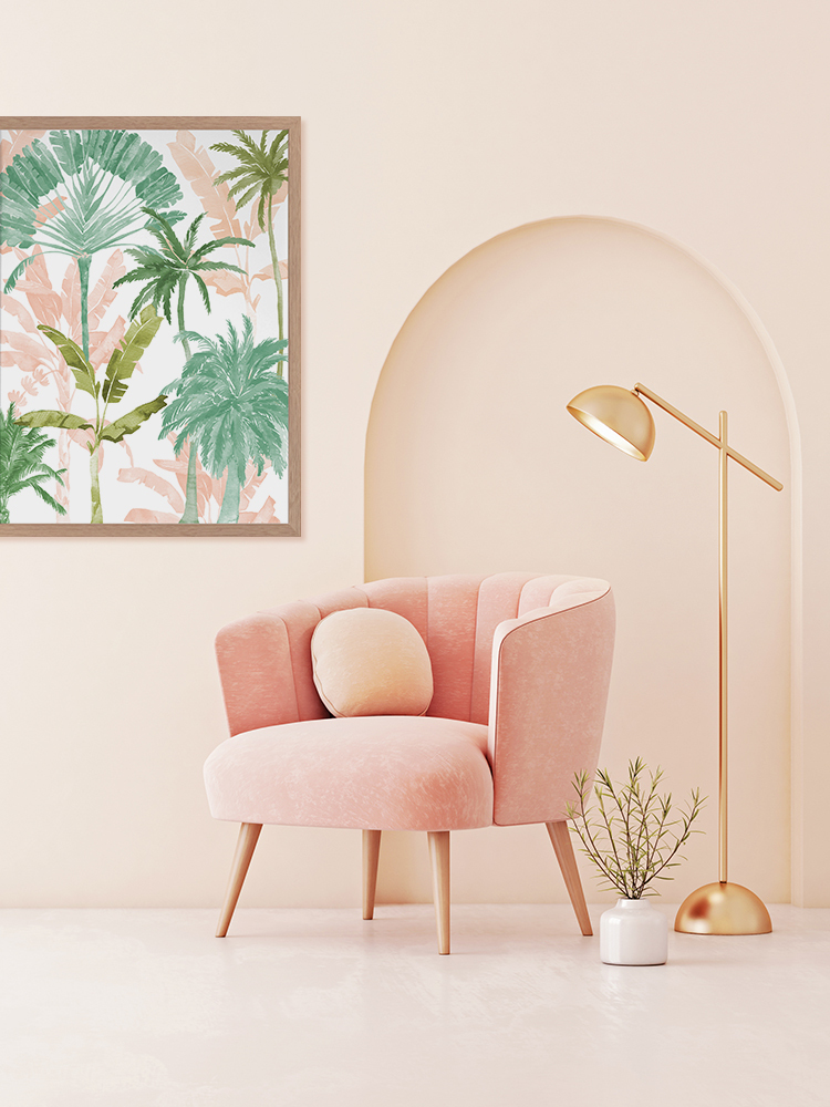 Exotic Palms I Poster