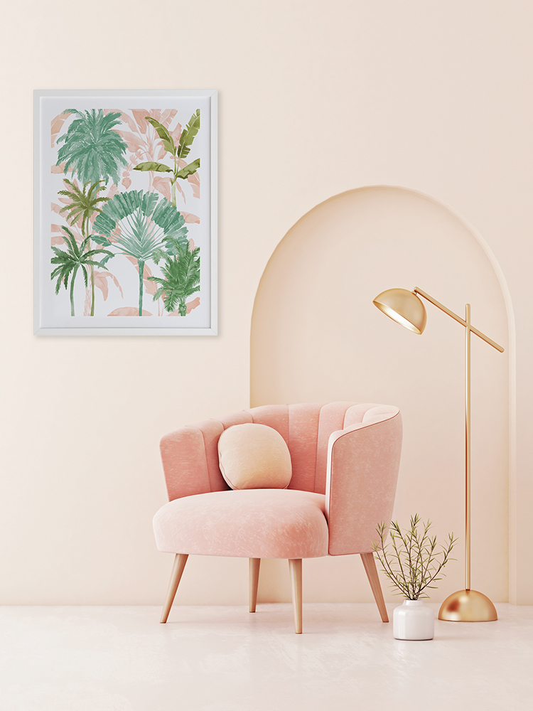 Exotic Palms II Poster