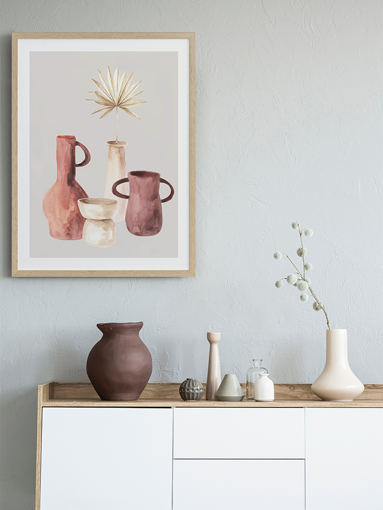 Ceramic Pots I Poster