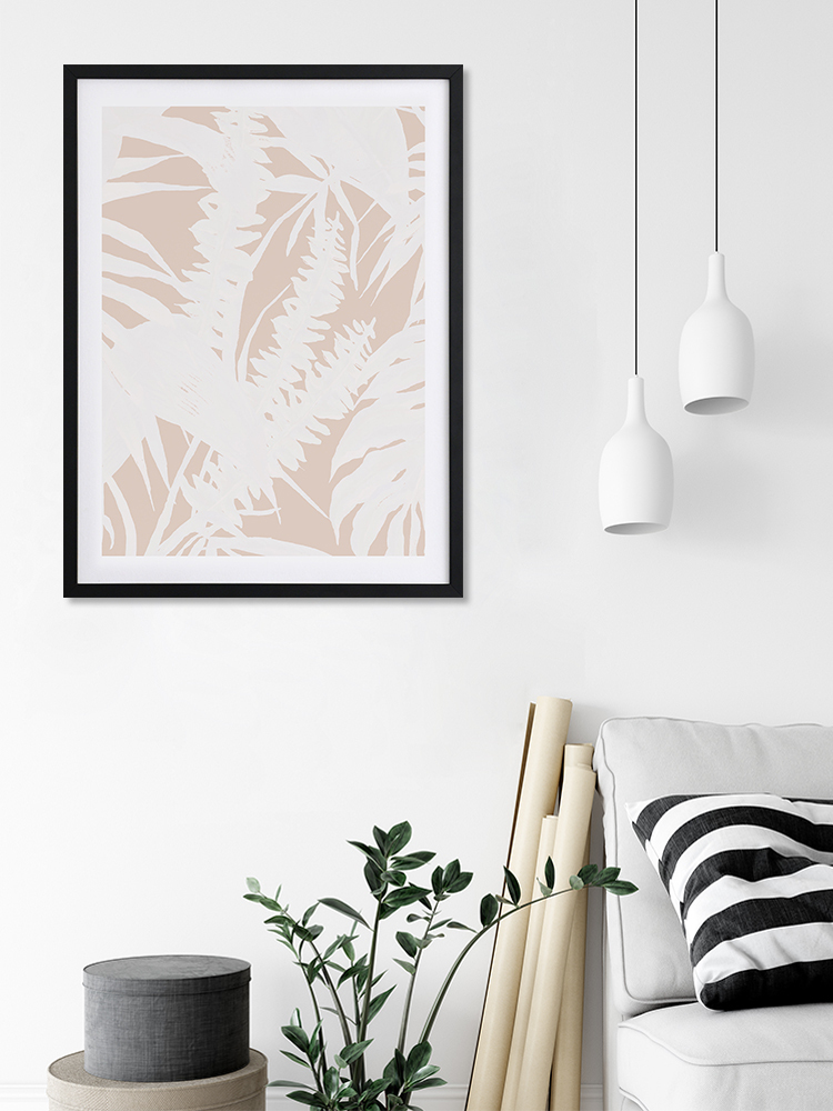 Neutral Palms II Poster