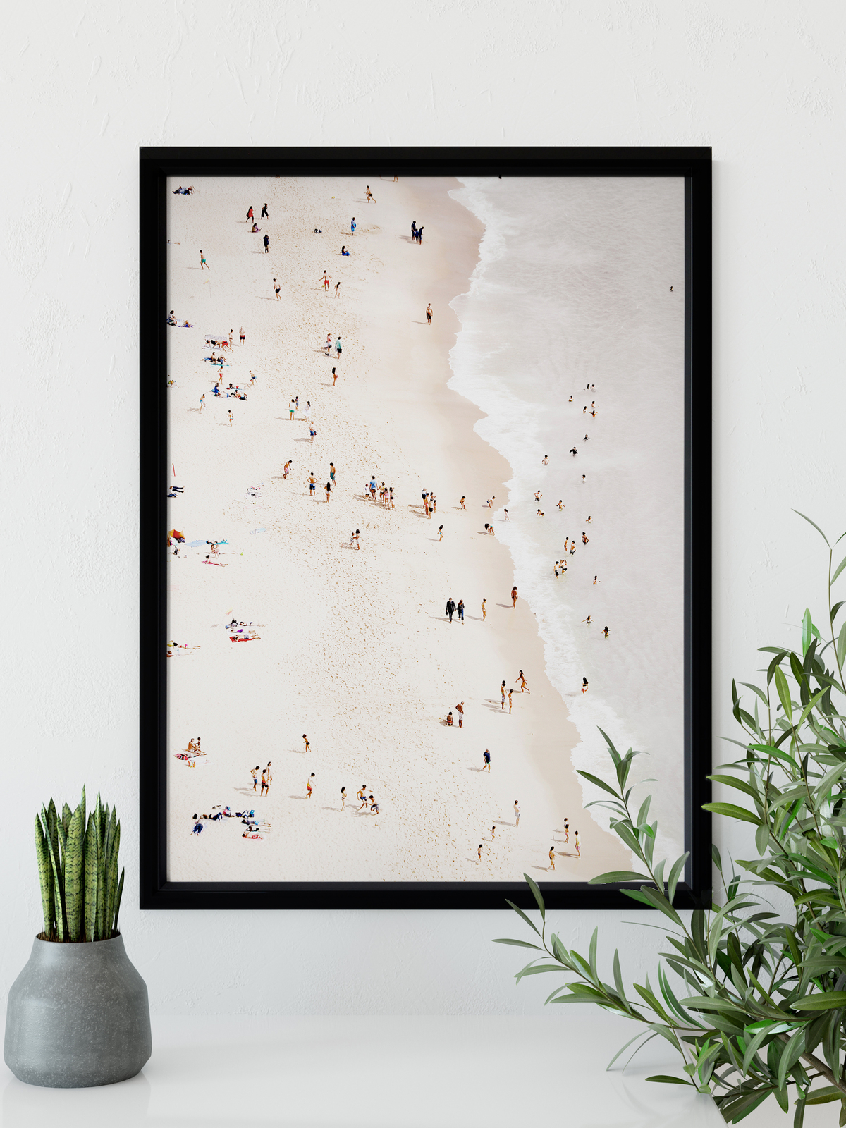 Bleached Beach Poster