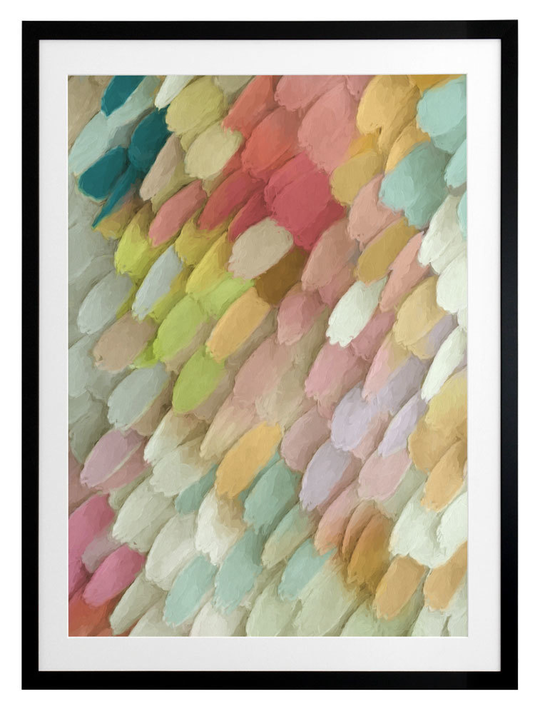 Papillon - Living Palette Framed Art Print