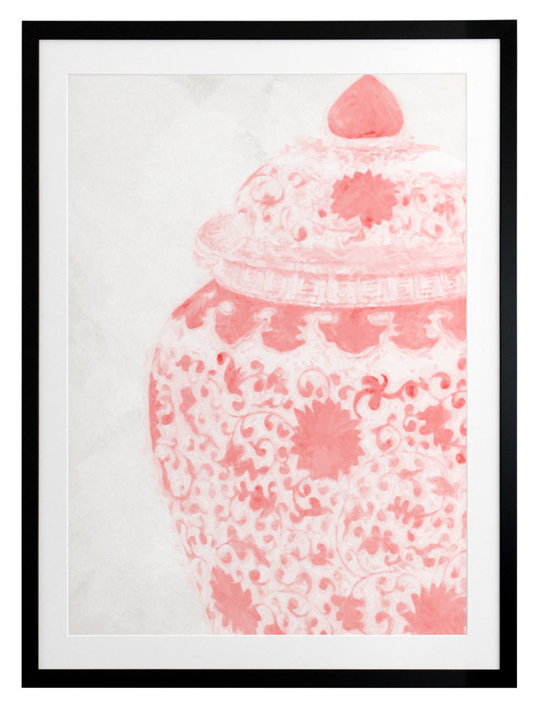 Ginger - Summer Blush Framed Art Print