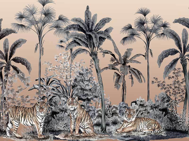 Tiger King Wallpaper Mural