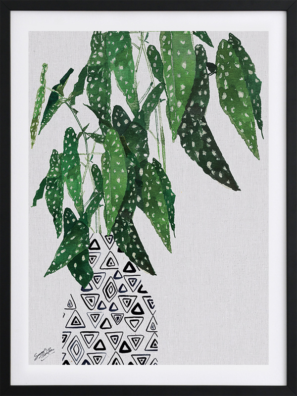 Jungle Vine Framed Art Print