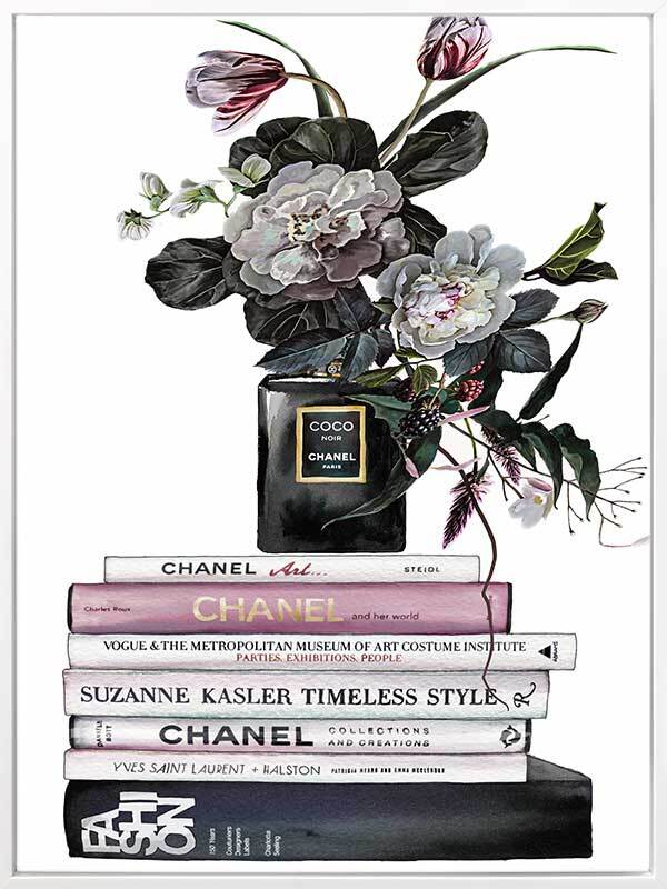 Set of 4 Prints , Wall Art Posters Chanel Quotes, Chanel Wall Art Set,  Chanel Print, Chanel Wall Decor, Chanel Wall Print, Chanel Poster Set Rose  Gold