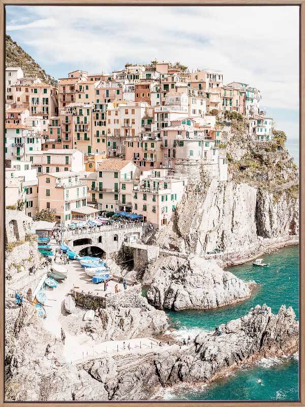 Cliffs of Cinque Terre - Canvas Urban Art Road Architecture Themed by Buy