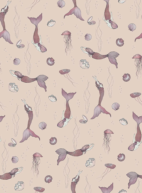 Mermaids Wallpaper - Buy Animals Themed Wallpaper By Victoria McGrane for  Urban Road