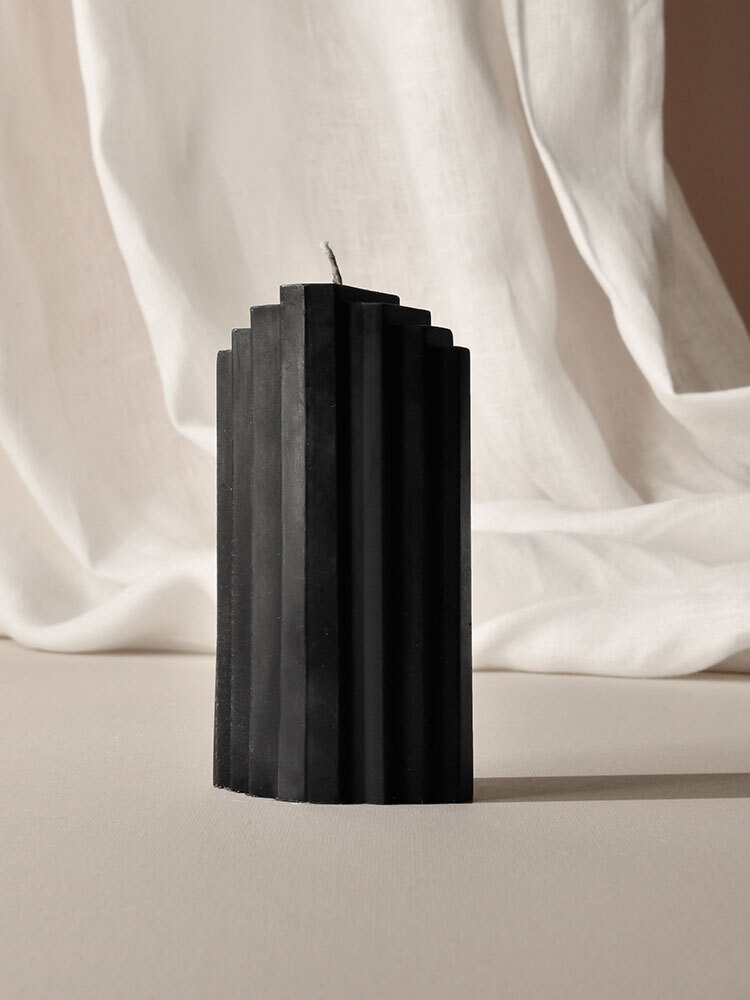 Prism Candle in Black