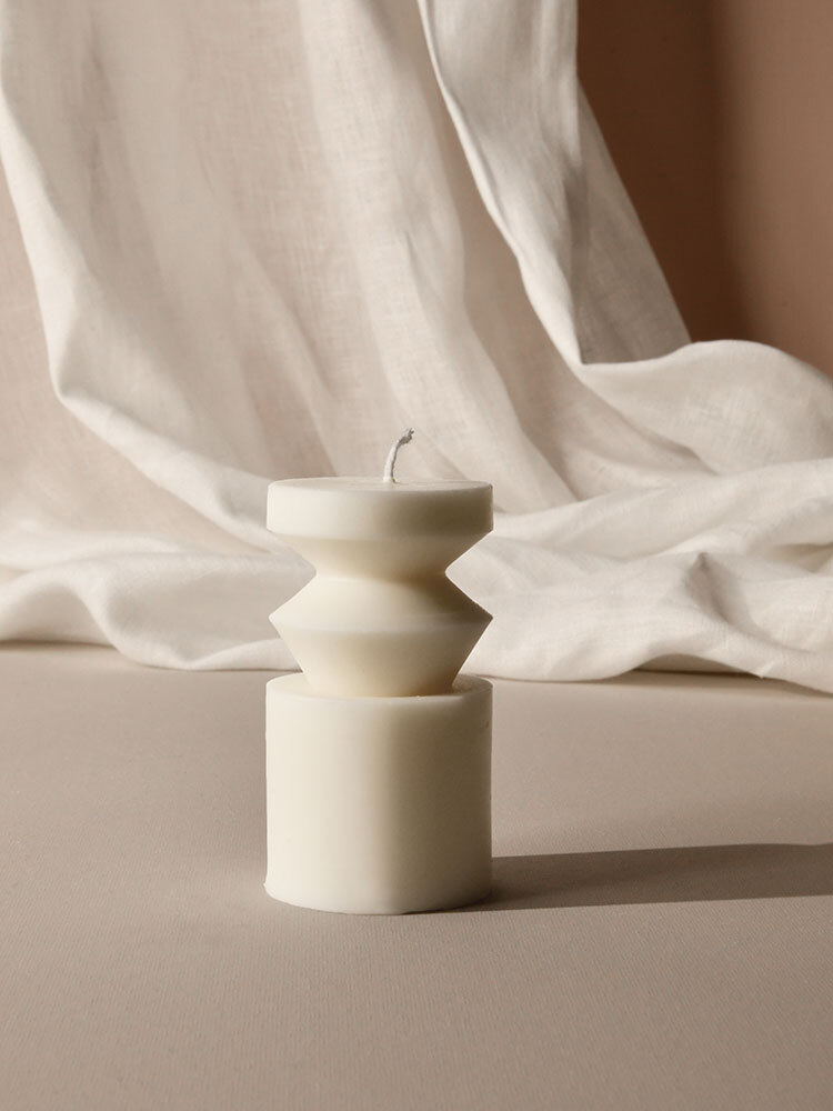 Ada Candle in White